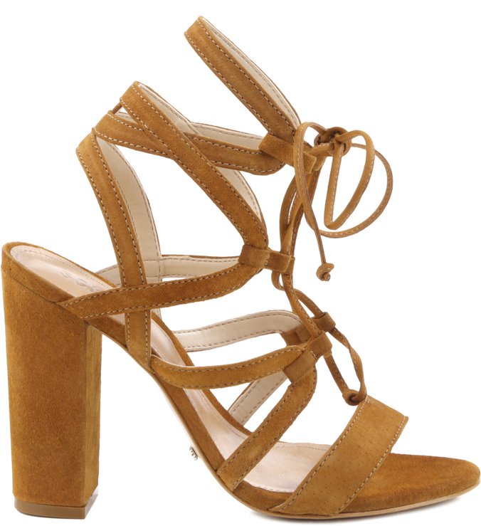 Sandália Tied Up Multi Straps Brandy