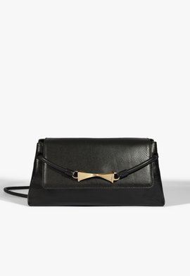 Bolsa Tiracolo Twisted Pequena Preta