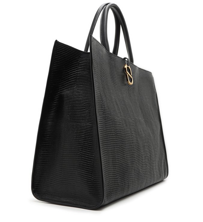 Shopping Bag A to Z Black Shopping Bag A to Z Black