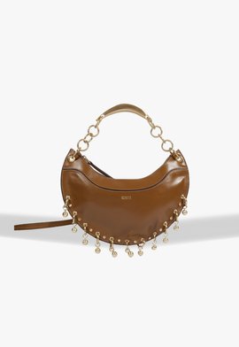 Bolsa Hobo Média Devina Couro Preta | Schutz