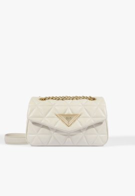 Bolsa Tiracolo Média 944 Couro Off White