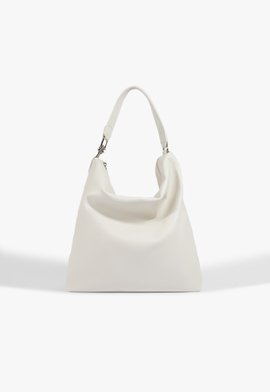 Bolsa Hobo Alexis Couro Branca