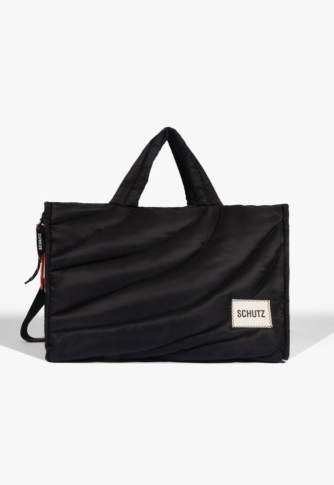Bolsa Shopping Nylon Preta