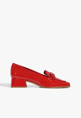 Mocassim Domenica Triangle Vermelho