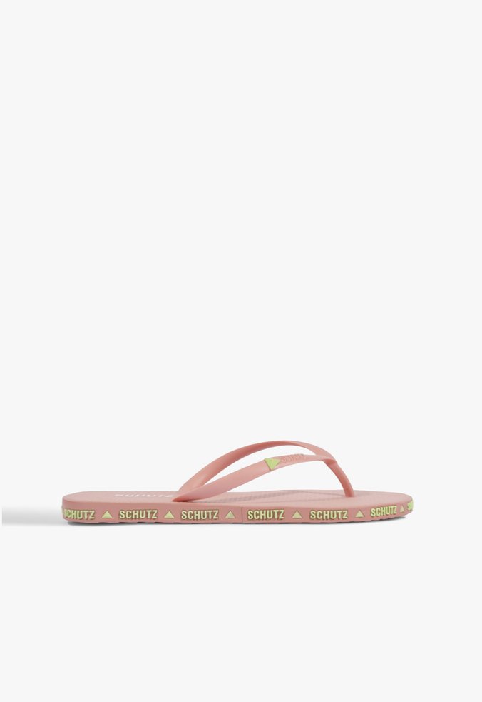 Chinelo Bico Redondo Jelly Rosa