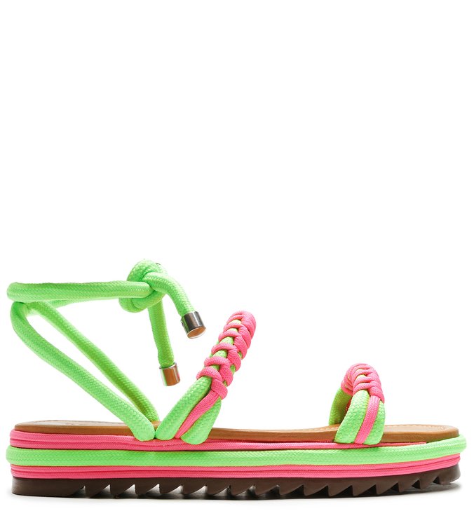 Sporty Sandals Fun Verde Neon