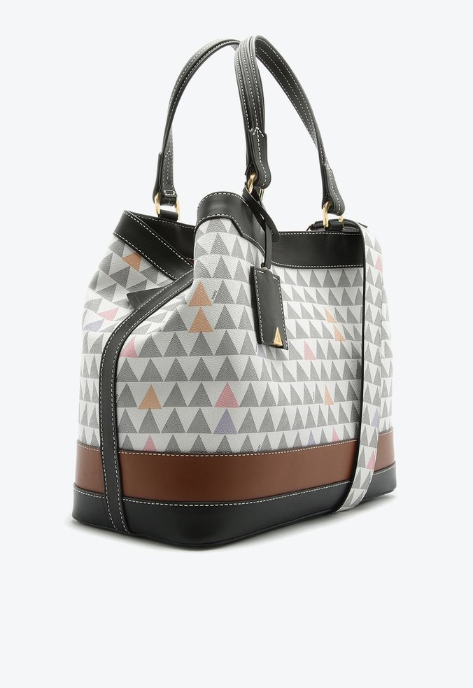 Bolsa Tote Neo Emma Triangle Branca