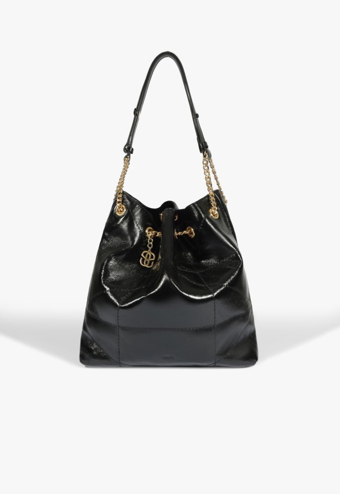 Bolsa Hobo Mika Grande Preta