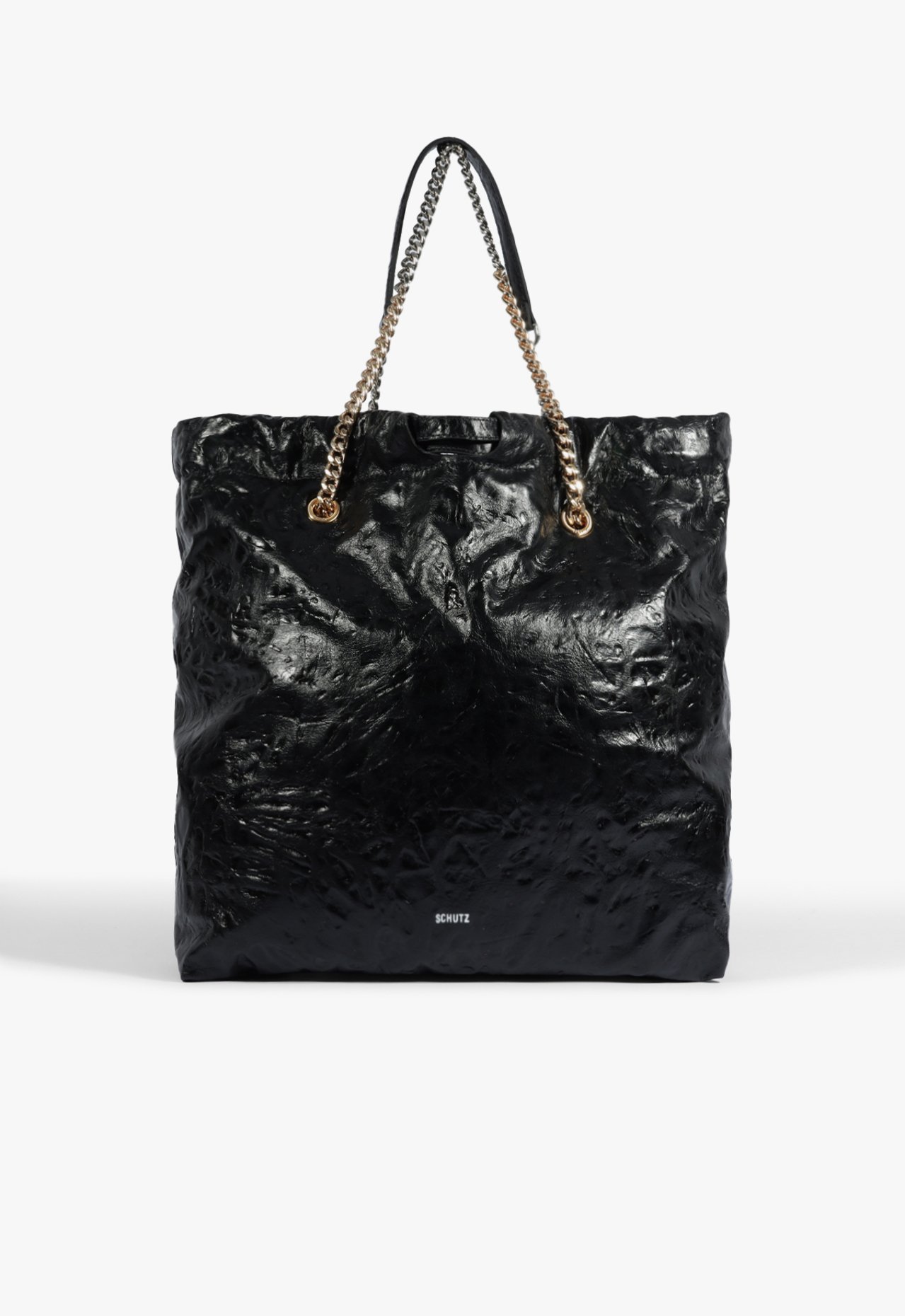 Bolsa Dazed Grande Couro Preta | Schutz