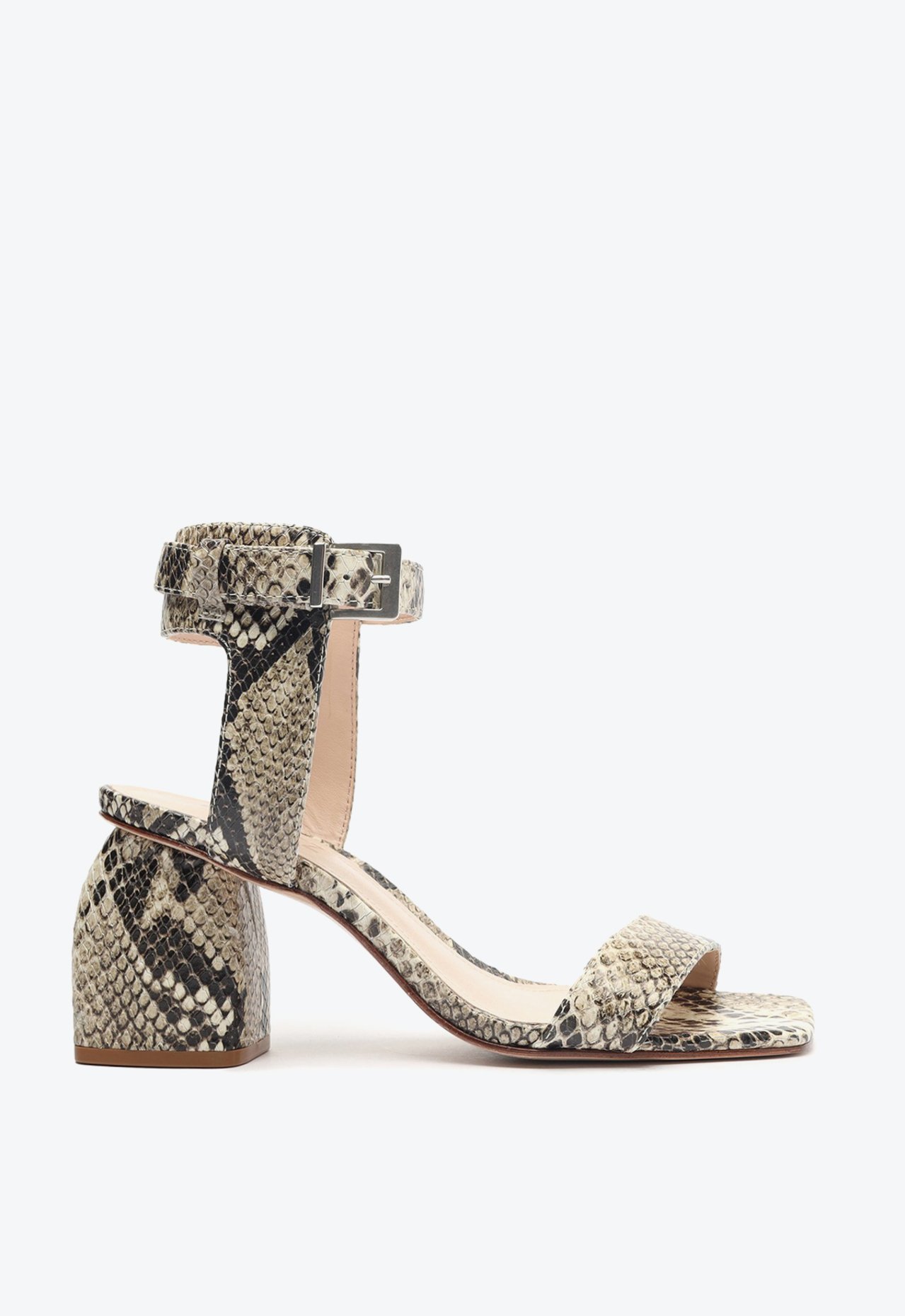 Sandália Bold Heel Straps Animal Print | Schutz