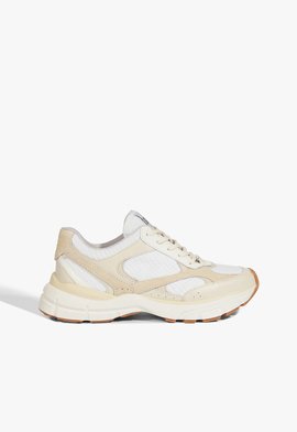 Tênis Sporty Couro Lona Branco