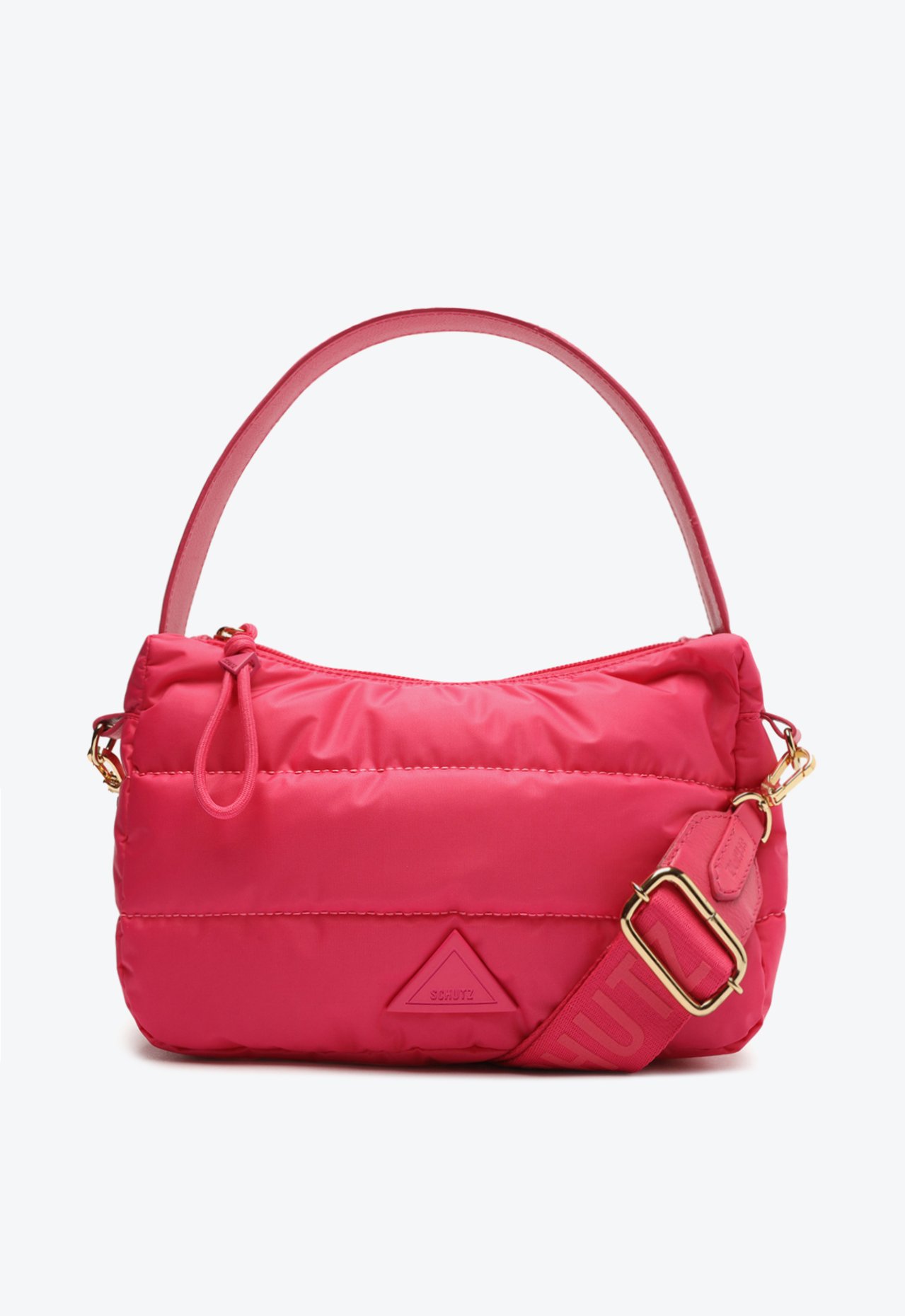 Bolsa Tiracolo Shoulder Shelby Nylon Rosa | Schutz