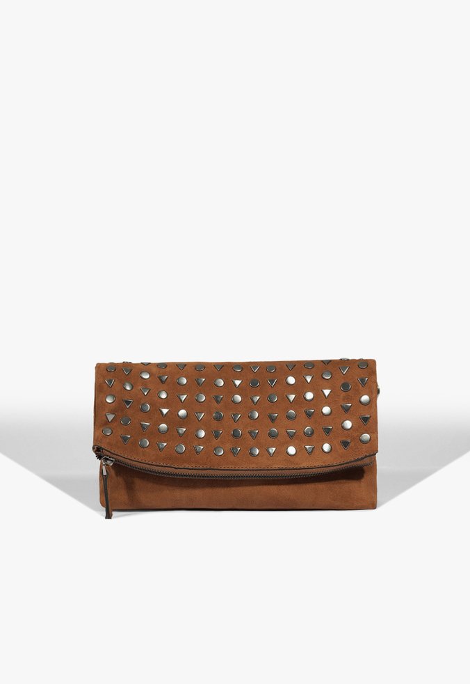 Bolsa Tiracolo Yana Camurça Marrom