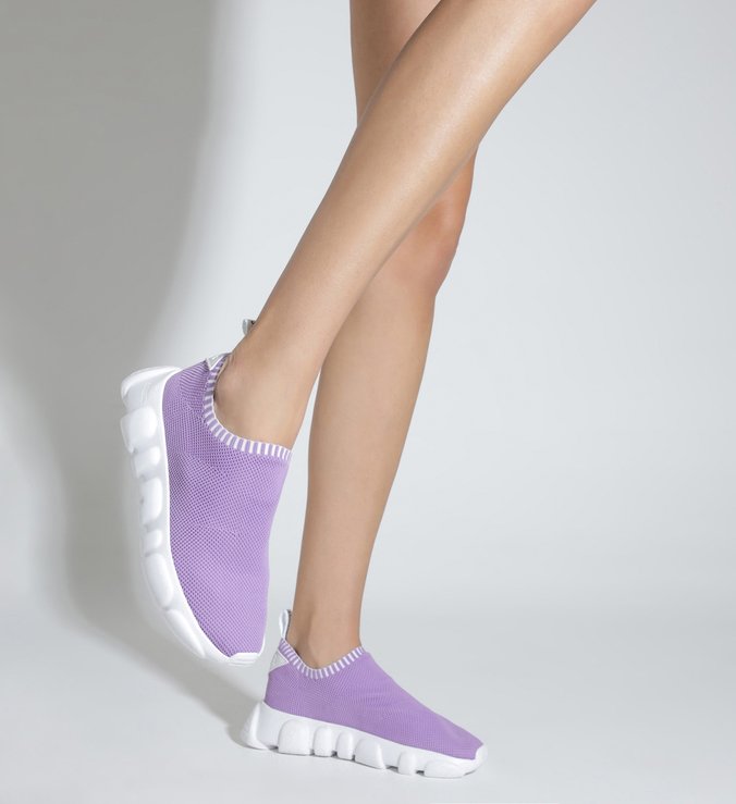 Tênis Knit Schutz Logo Roxo Tênis Knit Schutz Logo Roxo