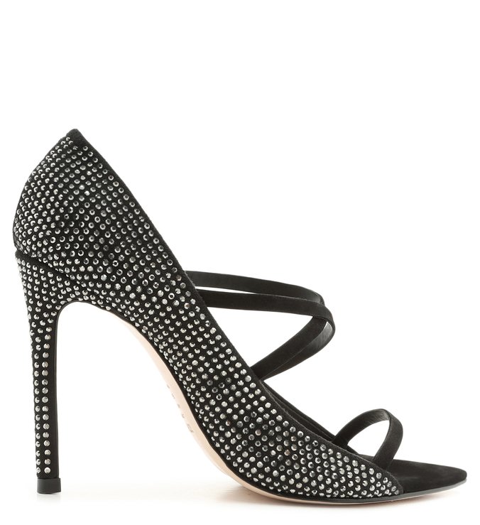Scarpin Naked Glitter Black Scarpin Naked Glitter Black