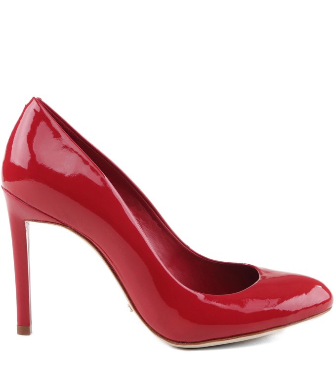 Scarpin Round Red