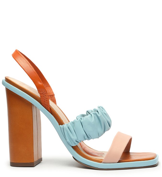 Schutz x Ginger Sandália Multistraps Soft Tones Schutz x Ginger Sandália Multistraps Soft Tones