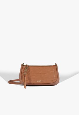 Bolsa Tiracolo Pequena Tina Marrom