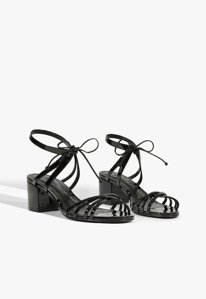 Sandália Dahlia Verniz Preta | Schutz