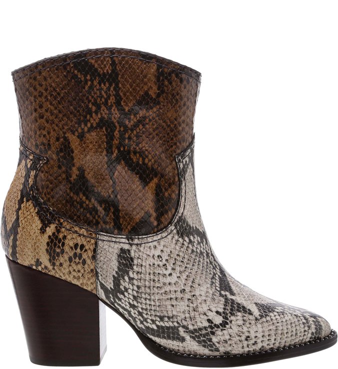 Bota Western Mix Animal Print