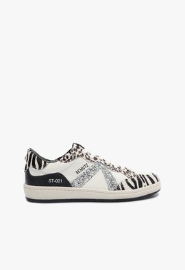 Tênis Schutz ST 001 Couro Glitter Zebra