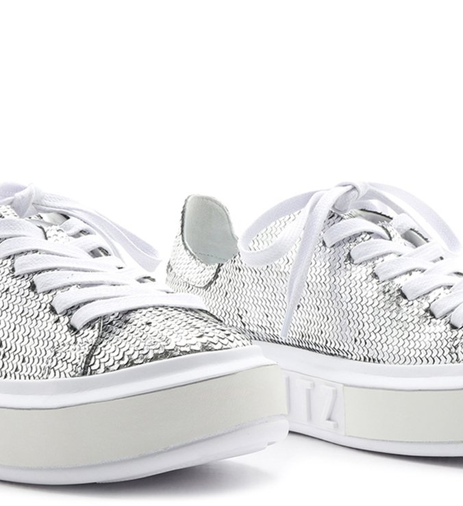 Tênis It Schutz Snake Glam Prata Tênis It Schutz Snake Glam Prata