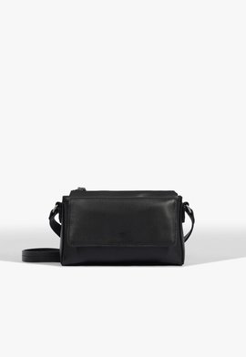 Bolsa Tiracolo Liah Couro Preta