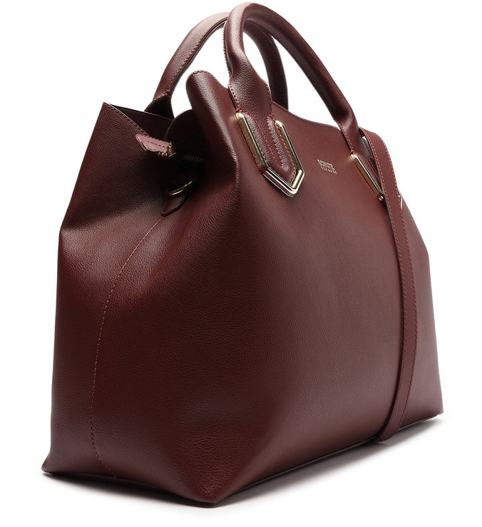 Bolsa Tote Grande Marcele Vermelha Vinho Bolsa Tote Grande Marcele Vermelha Vinho
