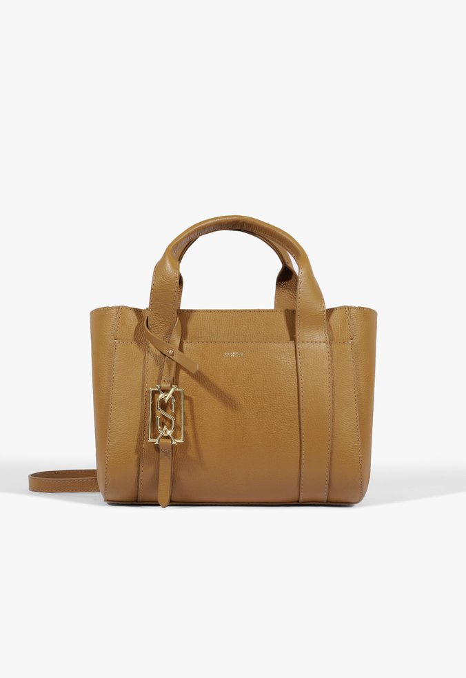 Bolsa Tote Claire Média Couro Marrom