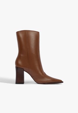 Bota Raffaela Couro Marrom
