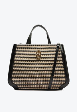 Bolsa Tote Joy Bege e Preta