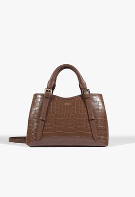 Bolsa Tote Aura Média Marrom