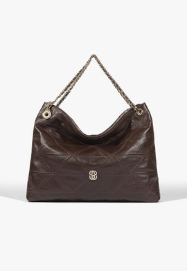 Bolsa Hobo Charlie Couro Marrom