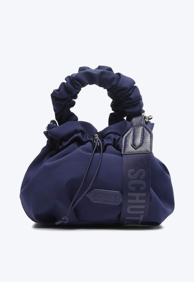 Bolsa Tiracolo Pequena Lolla Nylon Azul-Marinho