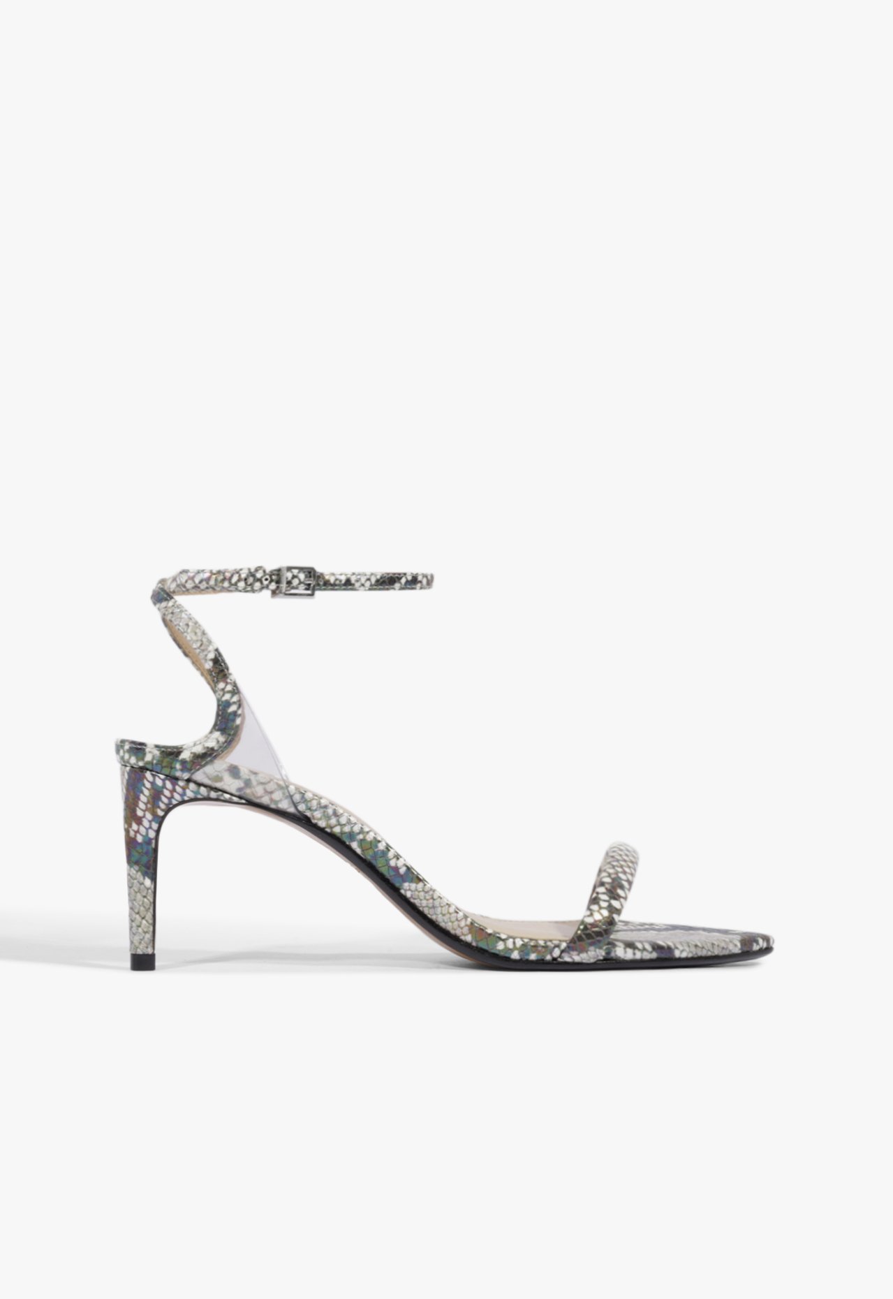 Sandália Skye Leaf Mid Couro Snake | Schutz