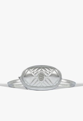 Bolsa Mini Couro Prata