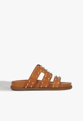 Papete Strass Marrom