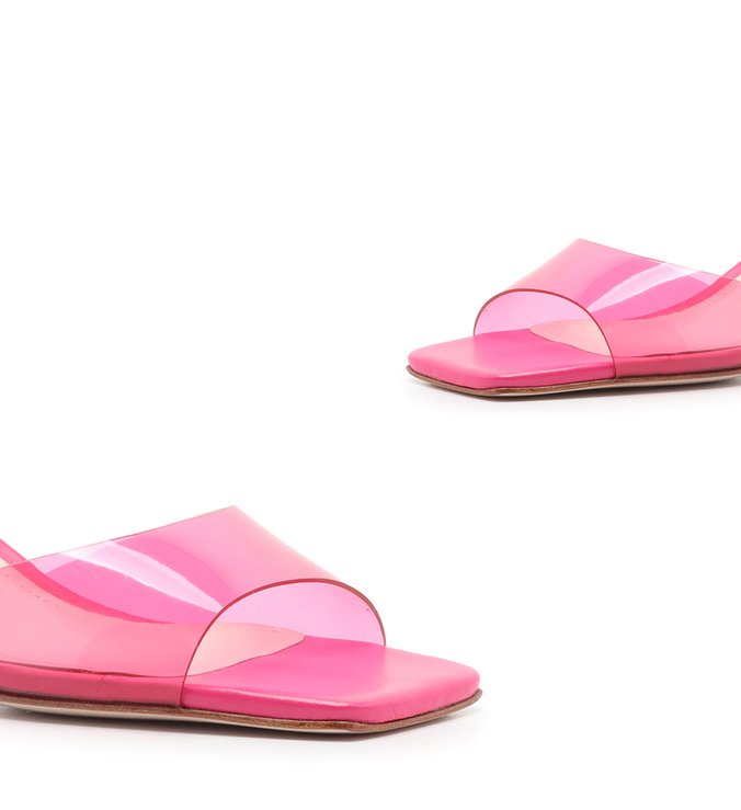 Mule Vinil Pink Mule Vinil Pink