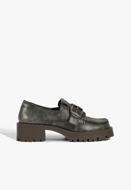 Mocassim Ramona Couro Marrom