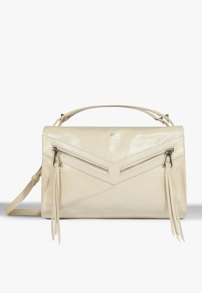 Bolsa Suri Média Couro Branca