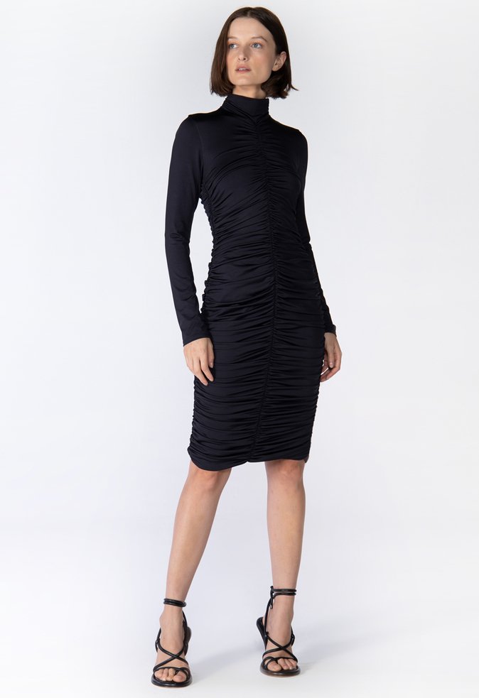 Vestido Valentina Malha Preto