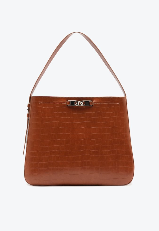 Bolsa couro Marrom