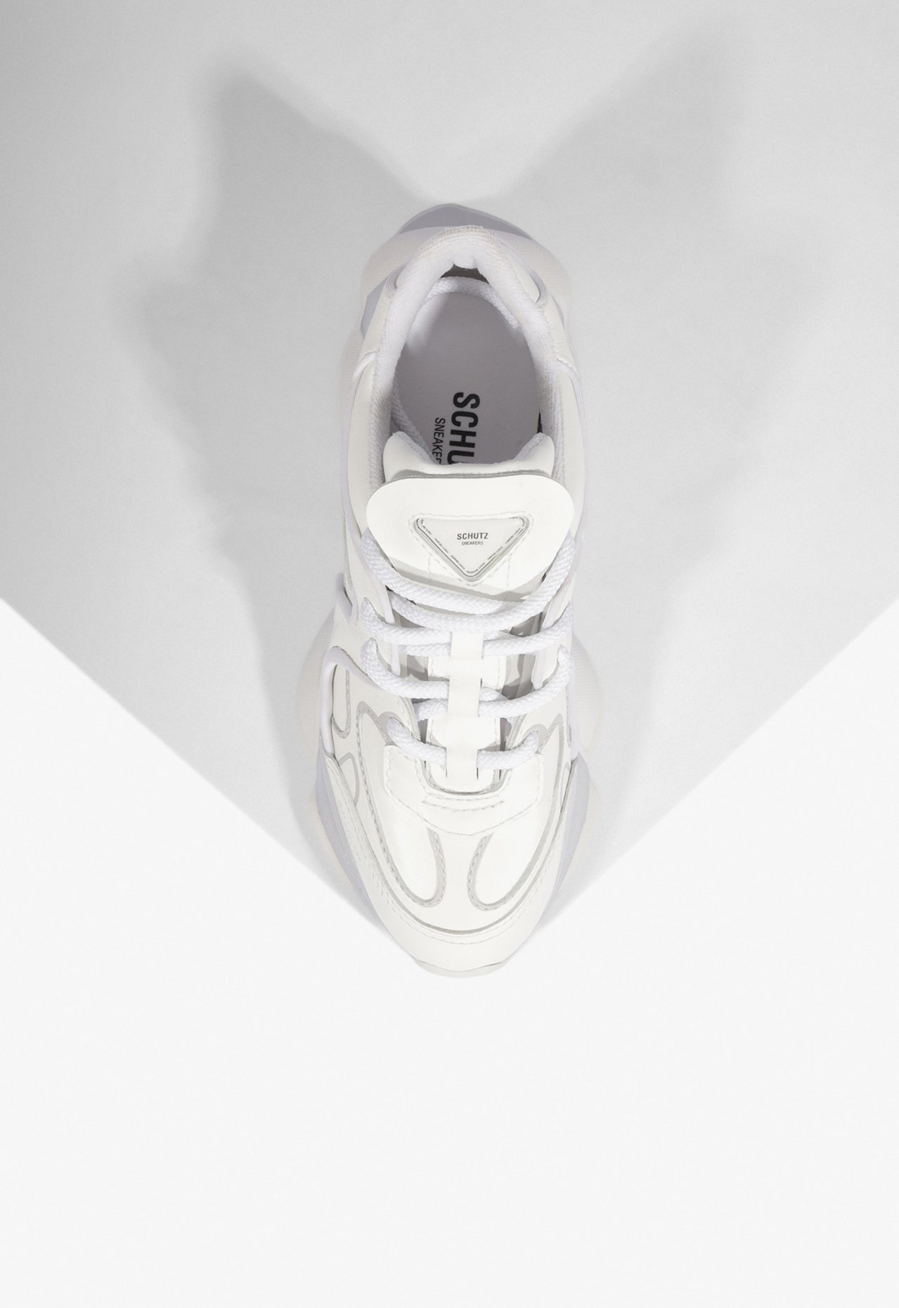 Tênis Bubble Couro Branco | Schutz
