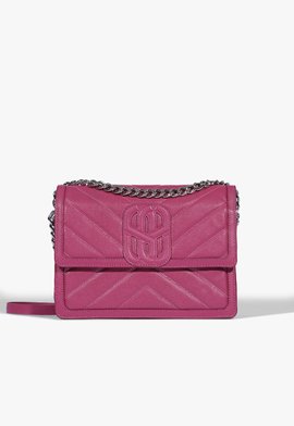Bolsa Schutz Tiracolo Couro Rosa