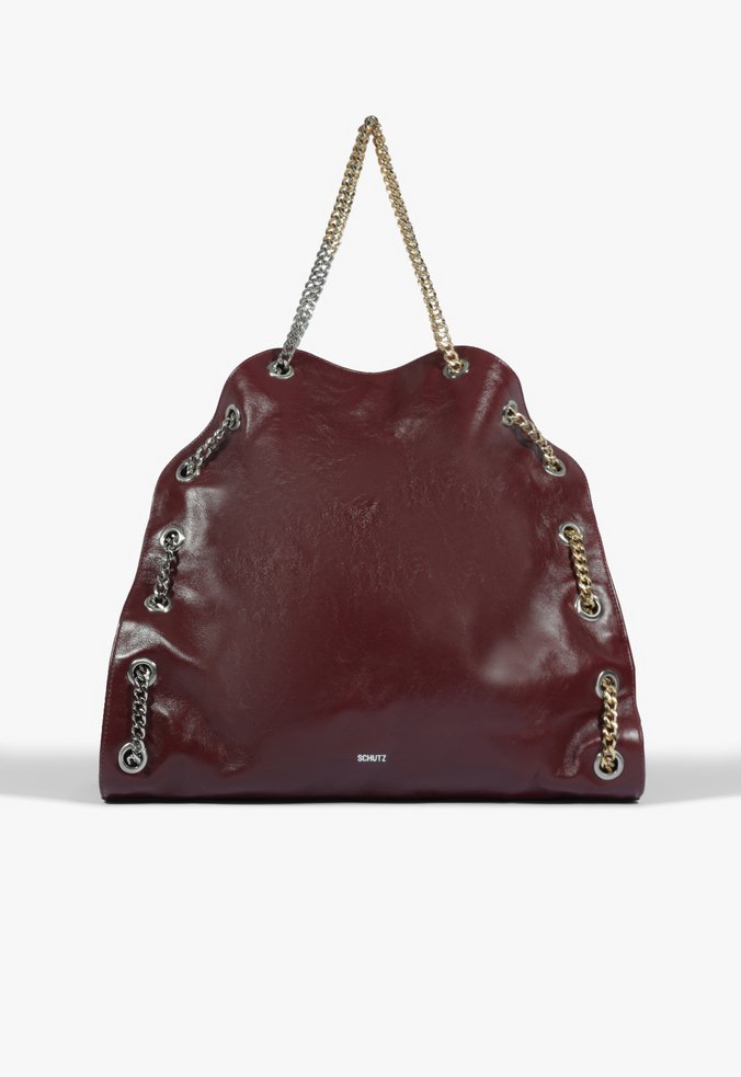 Bolsa Cassie Couro Vinho