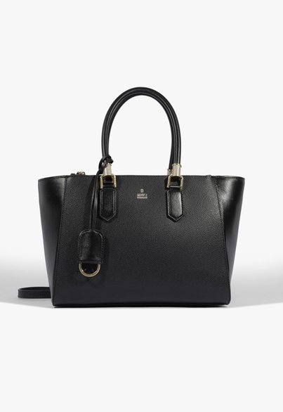 Bolsa Tote Grande Lauren Couro Preta