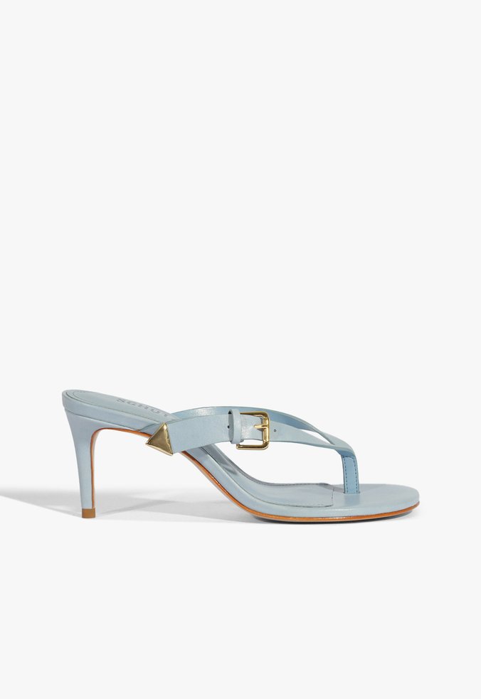 Mule Verniz Classic Azul