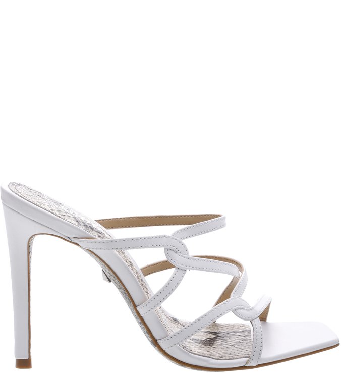 Sandália Mule Trama White