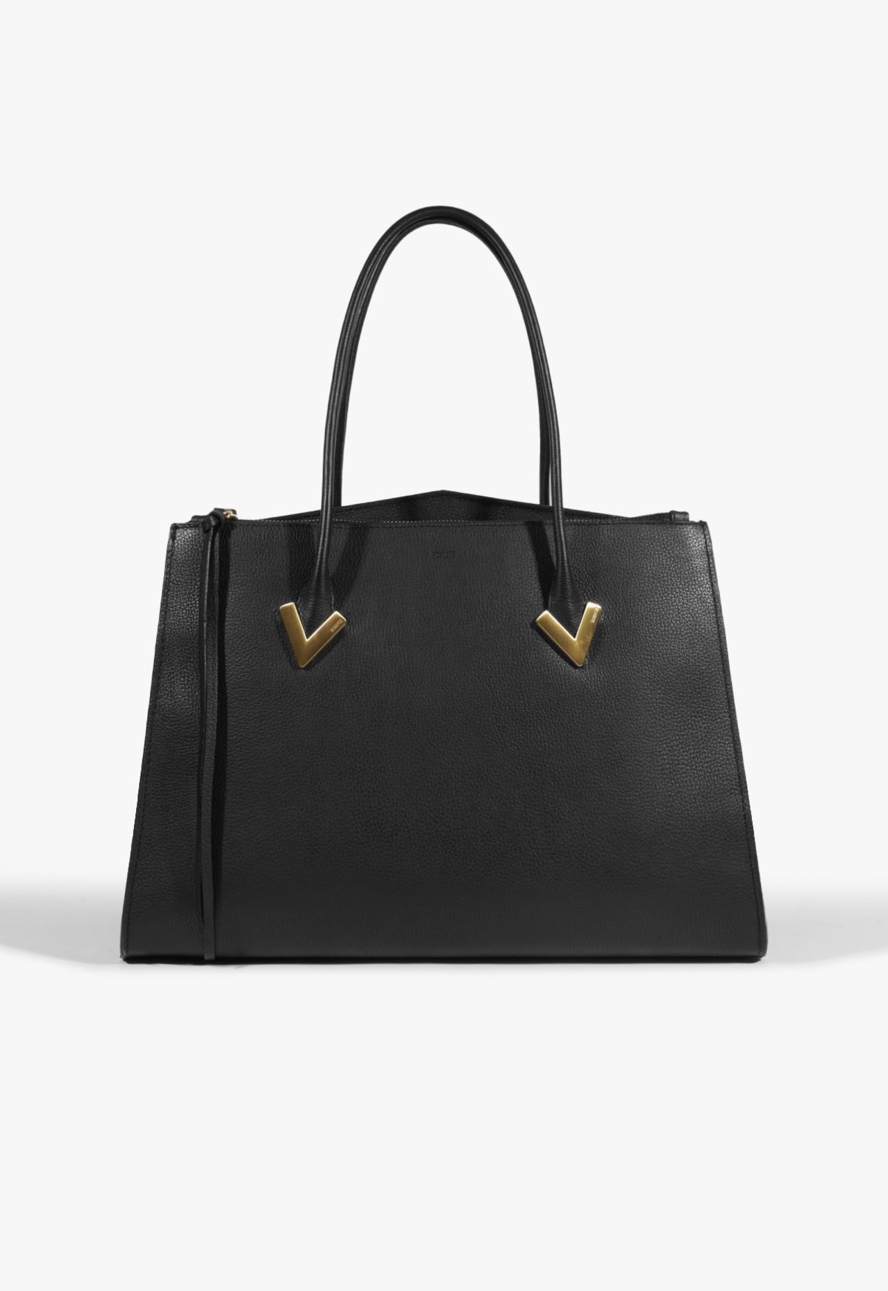 Bolsa Tote Maxi Adele Couro Preta | Schutz