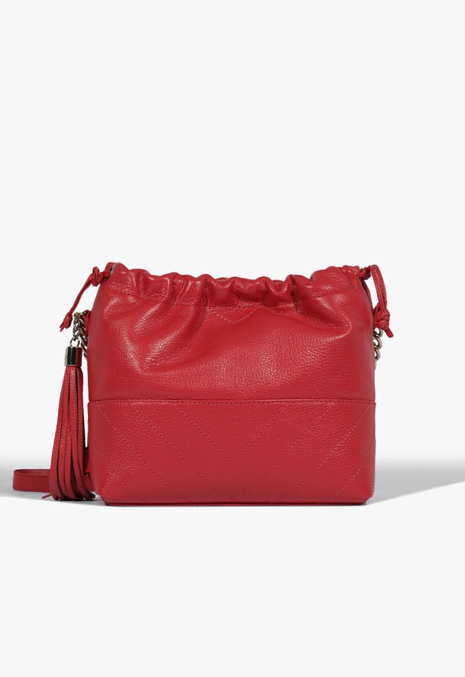 Bag couro Vermelha
